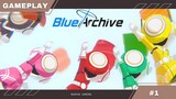 Ketika para bocah kawai lawan robot Sushi Megazord - Blue Archive Gameplay
