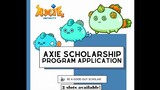 Axie Scholarship Program!!! TheGoodGuys - Tutorial Idol
