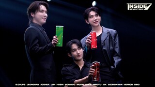 [داخل سيفينتين] كواليس تصوير الإعلان لجوشوا ودي كيه ودينو