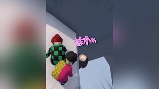 【鬼滅の刃】こんな禰豆子ちゃんは嫌だwww (続きはYouTubeで！！)鬼滅の刃 kimetsu_no_yaiba 禰豆子 ねずこ 炭治郎 冨岡義勇 我妻善逸 胡蝶しのぶ 竈門炭治郎 声真似 ゲーム実況 humanfallflat