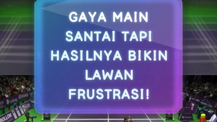 Pemain ini bikin emosi lawannya..