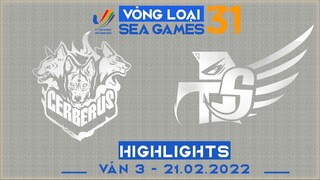 Highlights CES vs SKY [Ván 3][Vòng Loại Seagame31 - Vòng 2][21.02.2022]