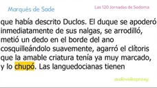 Marqués de Sade - Las 120 Jornadas de Sodoma 2/4