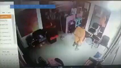 Caught on CCTV!