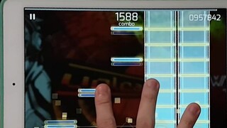 【Super Card Hand Score】Phigros มือเดียว - Lv.16 Volcanic (AT) - FULL COMBO! ! !