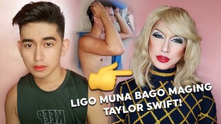 TAYLOR SWIFT Makeup Transformation + PAANO MALIGO Tutorial