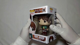 [ASMR] Unboxing Funko pop Eren Jaeger Attack on titan | 開梱ファンコ ポップ 進撃の巨人 エレン・イェーガー