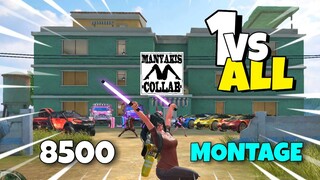 8500 SUBS 1 VS ALL MONTAGE  INTENSE SMG AND SG AWM HIGHLIGHTS!