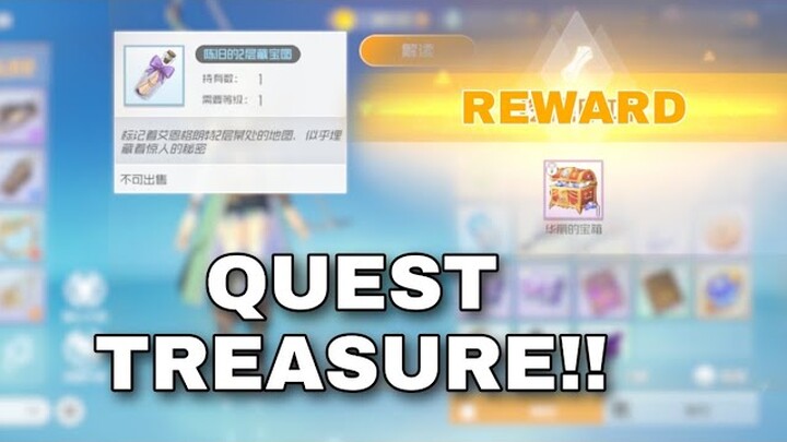 Quest Treasure Sword Art Online: Black Swordsman ACE