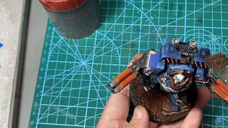 "ไดอารี่ภาพวาด" U-Regiment Warhammer Dreadnought