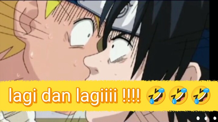 Lagi lagi NARUTO KISSING SASUKE 🤣😂😅