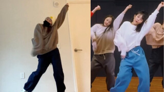 I'm sweating from dancing ditto in the winter