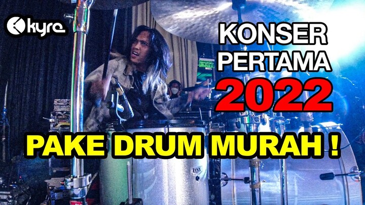 KONSER KOTAK PERTAMA DI 2022 PAKE DRUM MURAH CUMA HARGA 8 JUTA KAYA GINI SUARANYA !