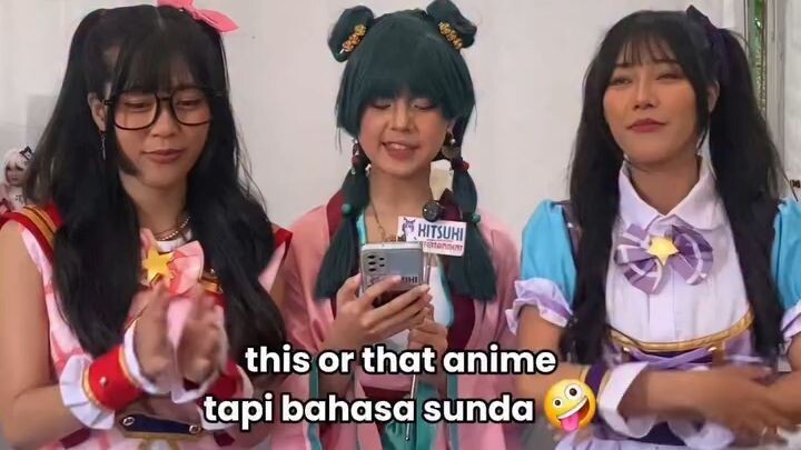 This or That Anime tapi Basa Sunda