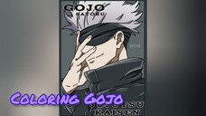 Coloring Gojo Satoru | Jujutsu kaisen | // MATUSHKA ULTRAFUNK [HYPER 💀SLOWED + REVERB] ..//