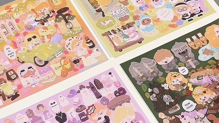 I fell into this hobby just by watching her create landscapes! I love it so much!