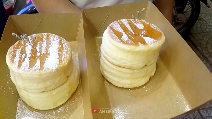 Bánh Soffle mền mịn cực kỳ | PAN & CAKE  - 122 Hồ Tùng Mậu | Ăn Liền TV