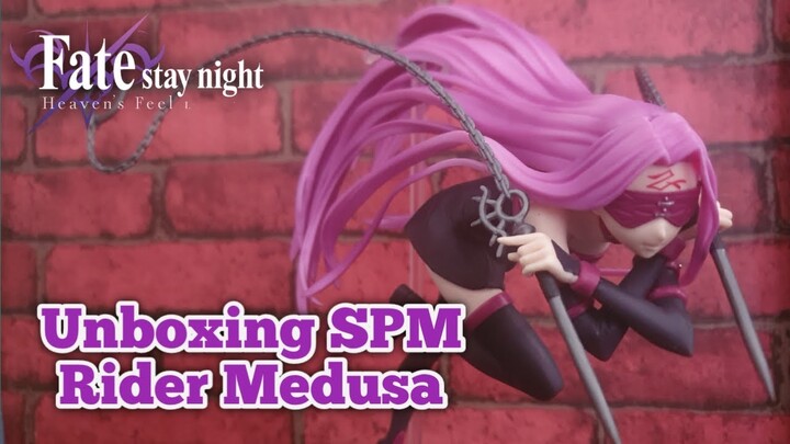 Unboxing Sega SPM Rider Medusa | Fate Stay Night Heaven's Feel Figure Prize Review (Indonesia) FGO