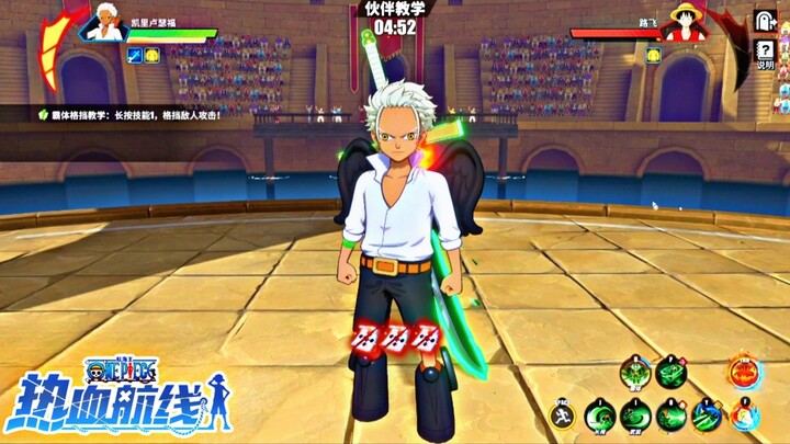 Coba Character Baru S Hawk di game one piece