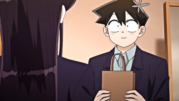 "Finally, Komi-san seems to have realized something."