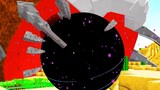 Minecraft: Điều gì sẽ xảy ra khi một con giun cát nuốt chửng một lỗ đen?