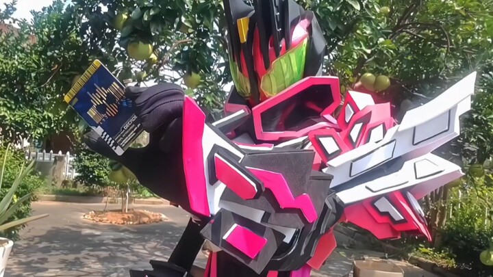 [Casing kulit buatan sendiri] Efek khusus berubah menjadi Kamen Rider Mobile Imperial Rider