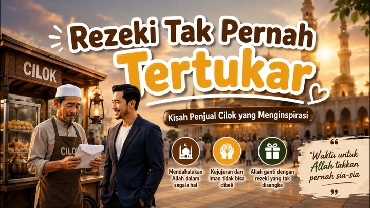 REZEKI TAK PERNAH TERTUKAR - Kisah Penjual Cilok yang Menginspirasi