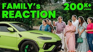 Family's Reaction to our Dream Car | #SubanjaliBucketlist