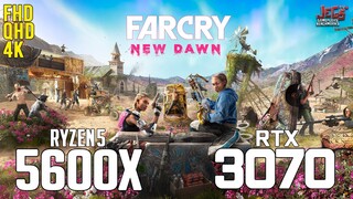 Far Cry New Dawn on Ryzen 5 5600x + RTX 3070 1080p, 1440p, 2160p benchmarks!