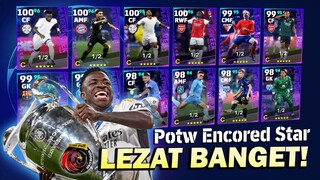 WOW LEZAT BANGET POTW UCL ENCORED STAR BANYAK PEMAIN HEBAT DAN BANTAI DIVISI 1 DENGAN MUDAH! MANTAP!