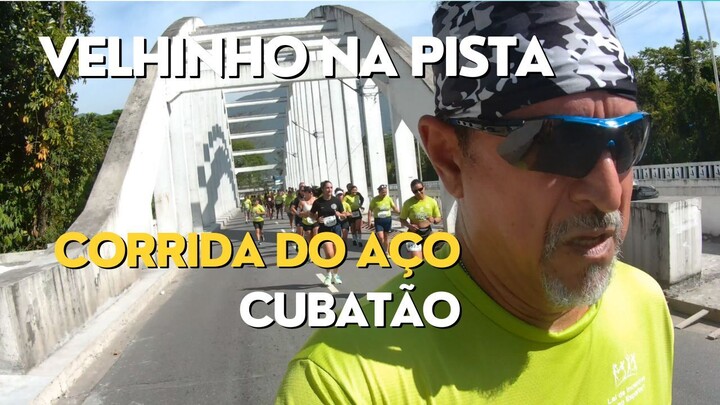 10km com SOL FORTE em Cubatão e a HISTÓRIA do Parque Anelinas. #velhinhonapista #cubatão