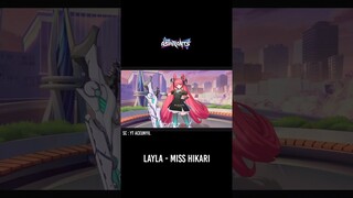 Upcoming Skin Layla Miss Hikari | Layla Aspirants Skin | Story WA Mobile Legend