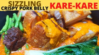 SIZZLING CRISPY KARE KARE | Crispy PORK BELLY Kare-Kare