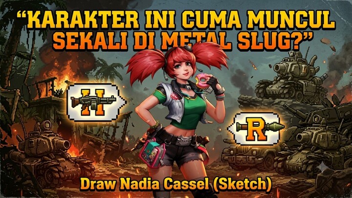Dilihat-lihat Cantik Juga Dia | Draw Nadia Cassel (Sketch) (Digital)