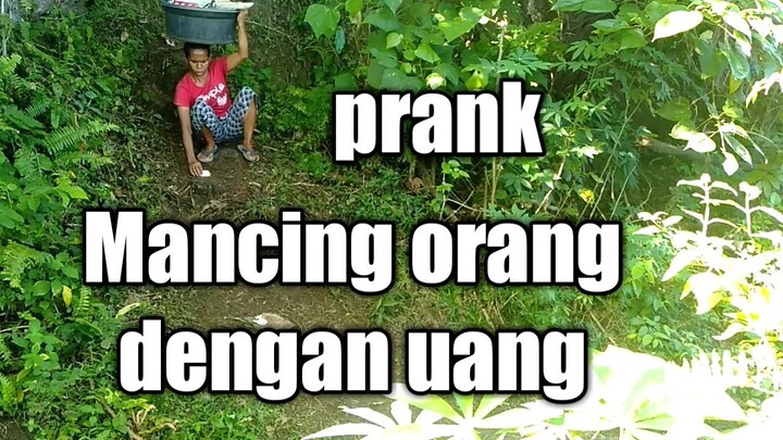 Prank indonesia.mancing orang dengan uang