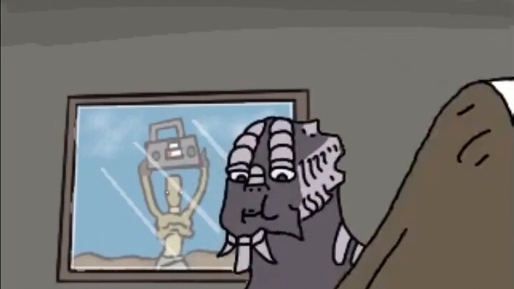 Beep is disturbing people, but it doesn't affect Drunkard Els [Kenshi]