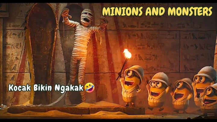 #KompetisiKreasiUnggahan6 Minions and Monsters 2026 : Petualangan Kocak yang Bikin Ngakak!