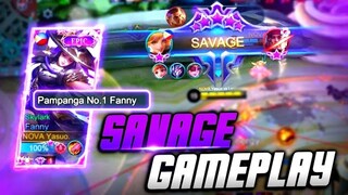 FANNY SAVAGE GAMEPLAY BY YASUO | MLBB