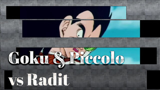 Pertarungan Besar Pertama di DBZ: Goku & Piccolo vs. Raditz