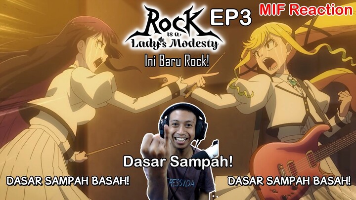 [ID Blind Reaction] Rock Lady EP3 - Ini Baru Rock!