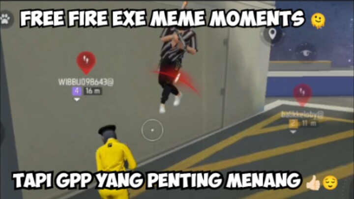 malah di kagetin sama musuhnya wkwkwk 😭😭🫵🏻 - Free fire meme exe moments 🫠