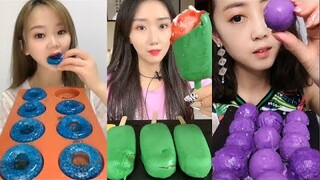 Thánh Ăn Đá Lạnh Như Ăn Kẹo Ngọt, Ăn Trái Cây Bộc Chocola - ASMR Ice Crunchy Eating sound#33