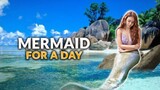 MERMAID FOR A DAY CHALLENGE! | IVANA ALAWI
