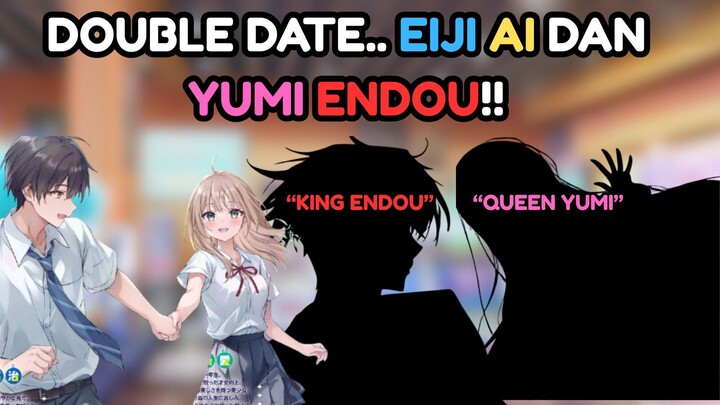 DUA MC KENCAN BARENG ! KENCAN EIJI & AI BERTABRAKAN DENGAN ENDOU & YUMI!!