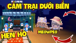 MẶP DORAM TRỐN BEE TEAM CÙNG MEOWPEO SINH TỒN HẸN HÒ DƯỚI BIỂN TRONG MINI WORLD