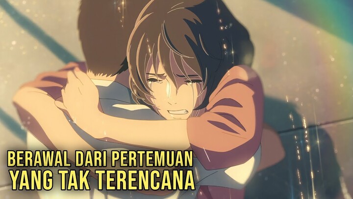 KETIKA GURU JATUH CINTA KEPADA MURIDNYA - Alur Cerita Anime The Garden Of Words