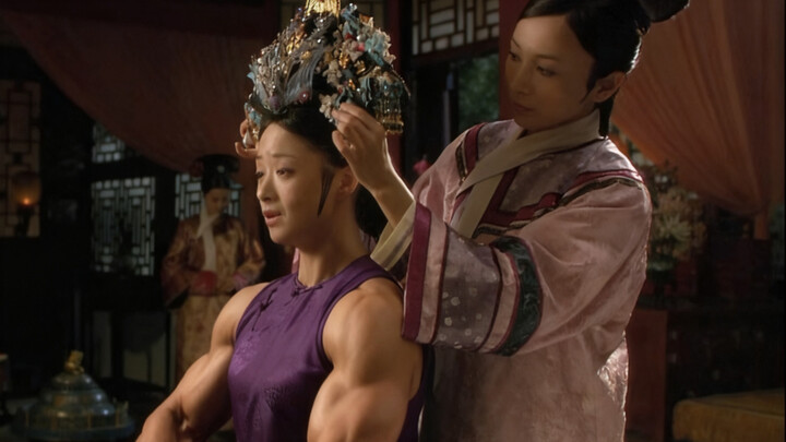 The Fitness Competition in the Imperial Harem from "The Story of Huanying"