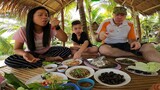 อาหารกลางวันแบบชนบทที่หนองคาย Lazy Sunday Lunch in Nong Khai