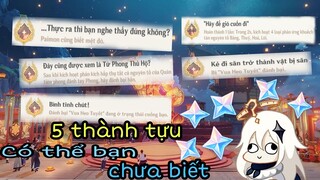 5 thành tựu có thể bạn chưa biết genshin impact | Nghĩa Keadehara