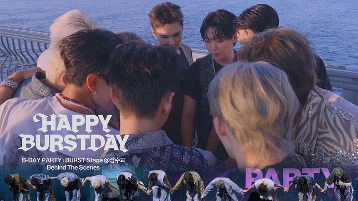 【Sokcho phụ đề tiếng Trung】SEVENTEEN B-DAY PARTY KỶ NIỆM 10 NĂM: Hậu trường sân khấu BURST Cầu Lặn